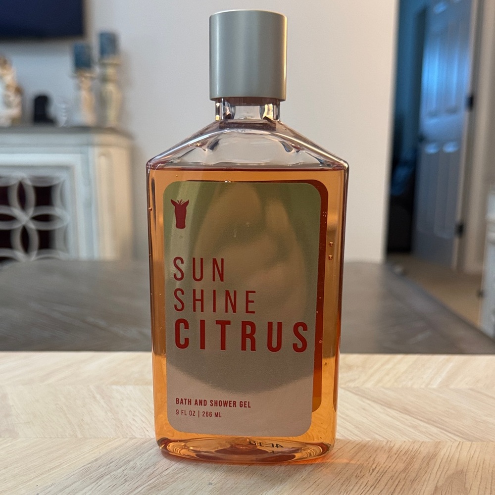 Pink Zebra Sun Shine Citrus Body Wash - Orange